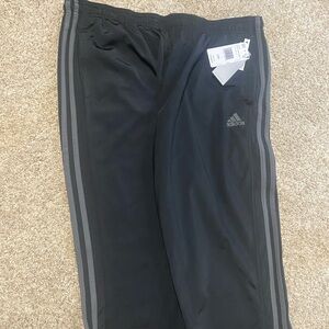 Adidas mens Black Track Pants
